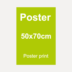 Plakatdruck 50 x 70cm - Online gestalten