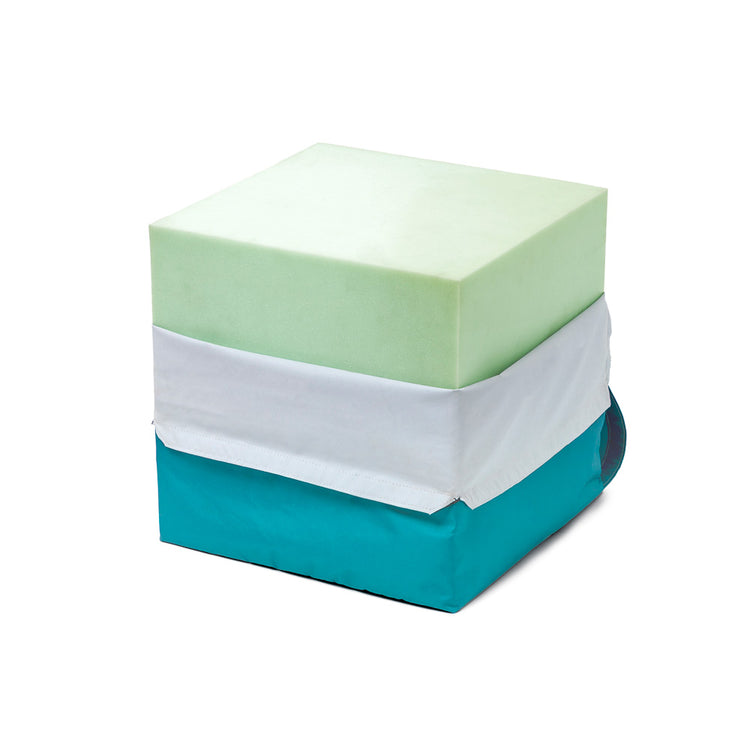 Sitzwürfel Cube Classic Ansicht Schaumwürfel Bestandteile