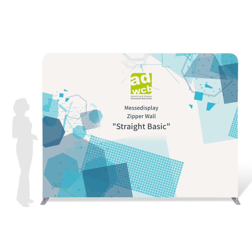 Zipper Wall Straight Basic - mit Druck
