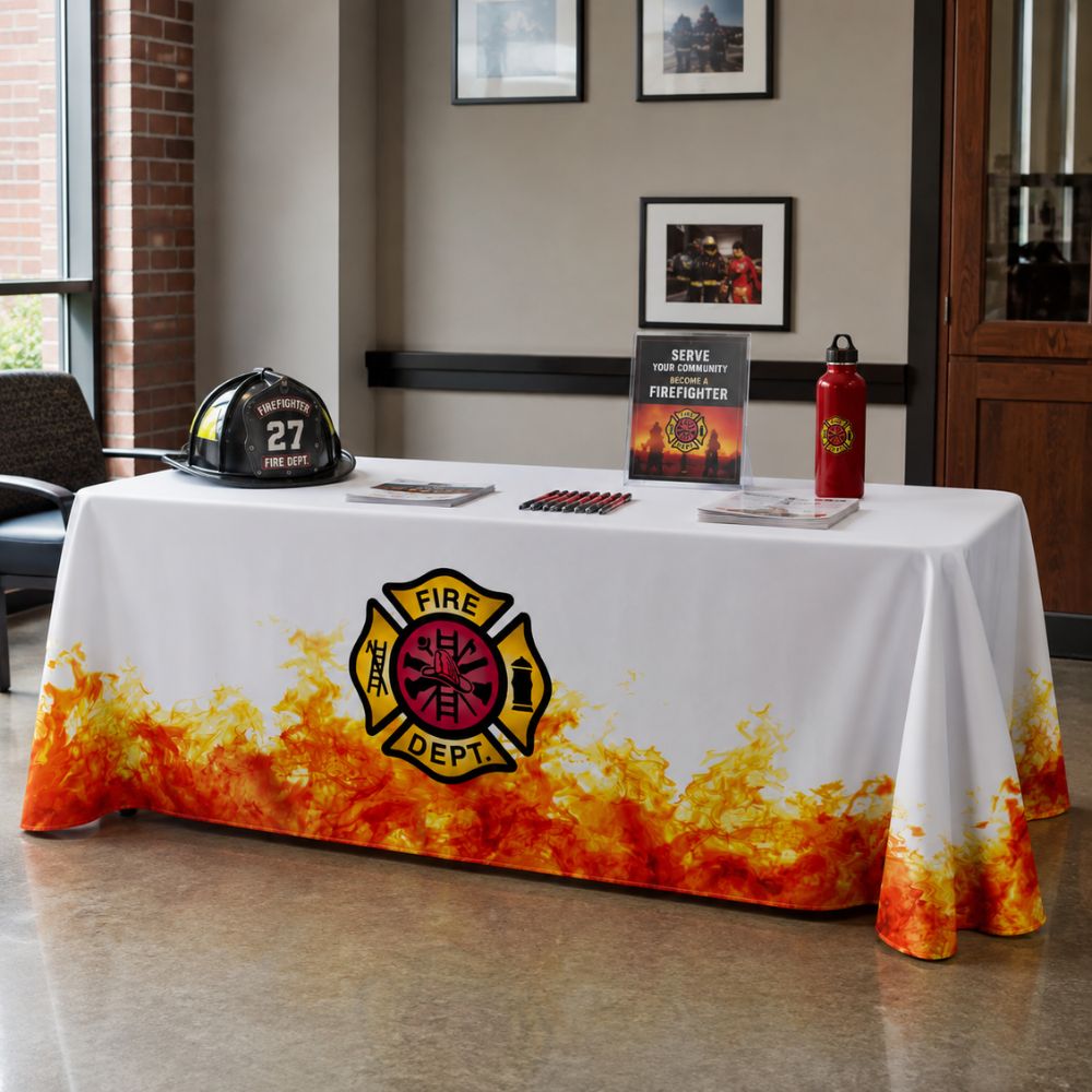 Tischdecke-mit-offener-Rueckseite-Beispieldruck-Infostand-Feuerwehr