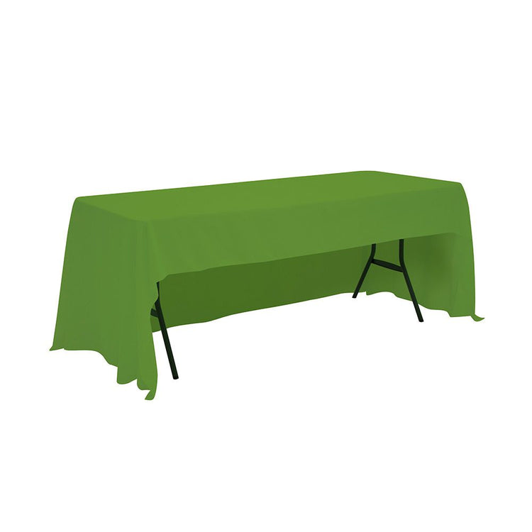 Tischdecke-mit-offener-Rueckseite-grün-bedruckt-Rueckansicht