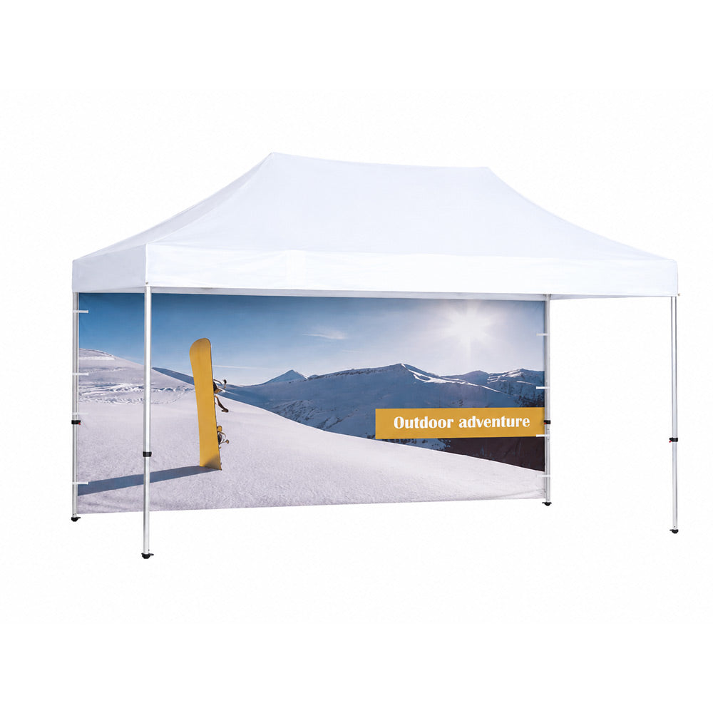 Seitenwand mit Innendruck 3x4,5m für Alu-Faltzelt