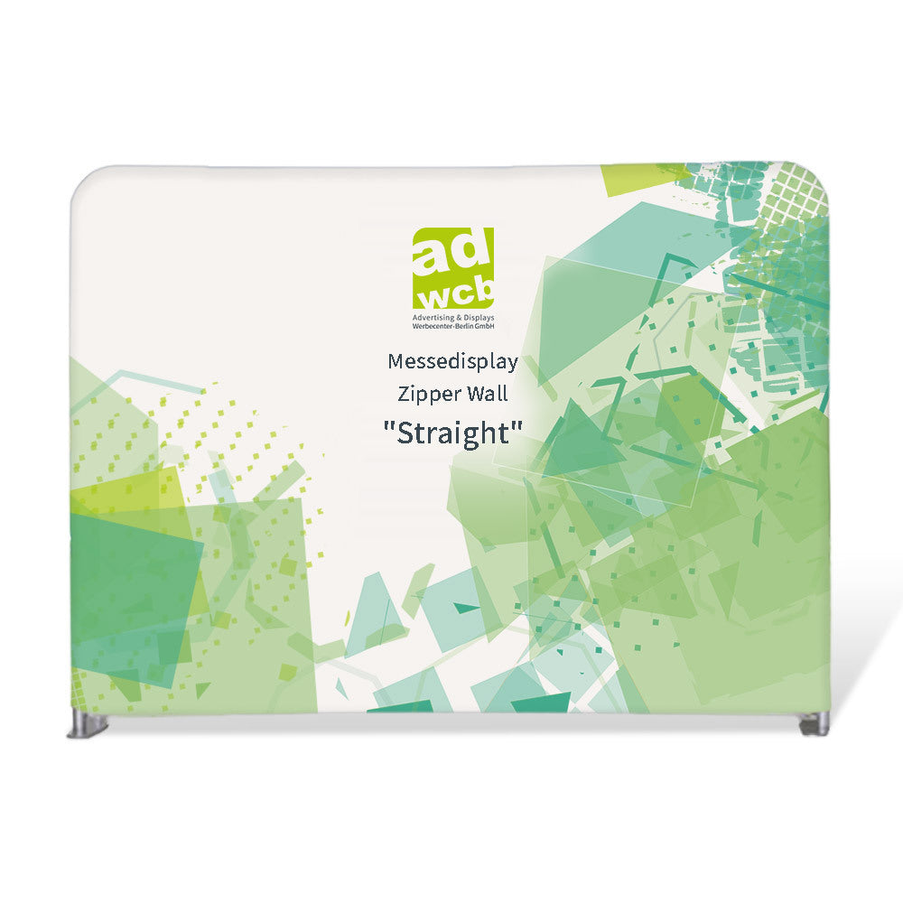 Zipper Wall Straight - mit Druck