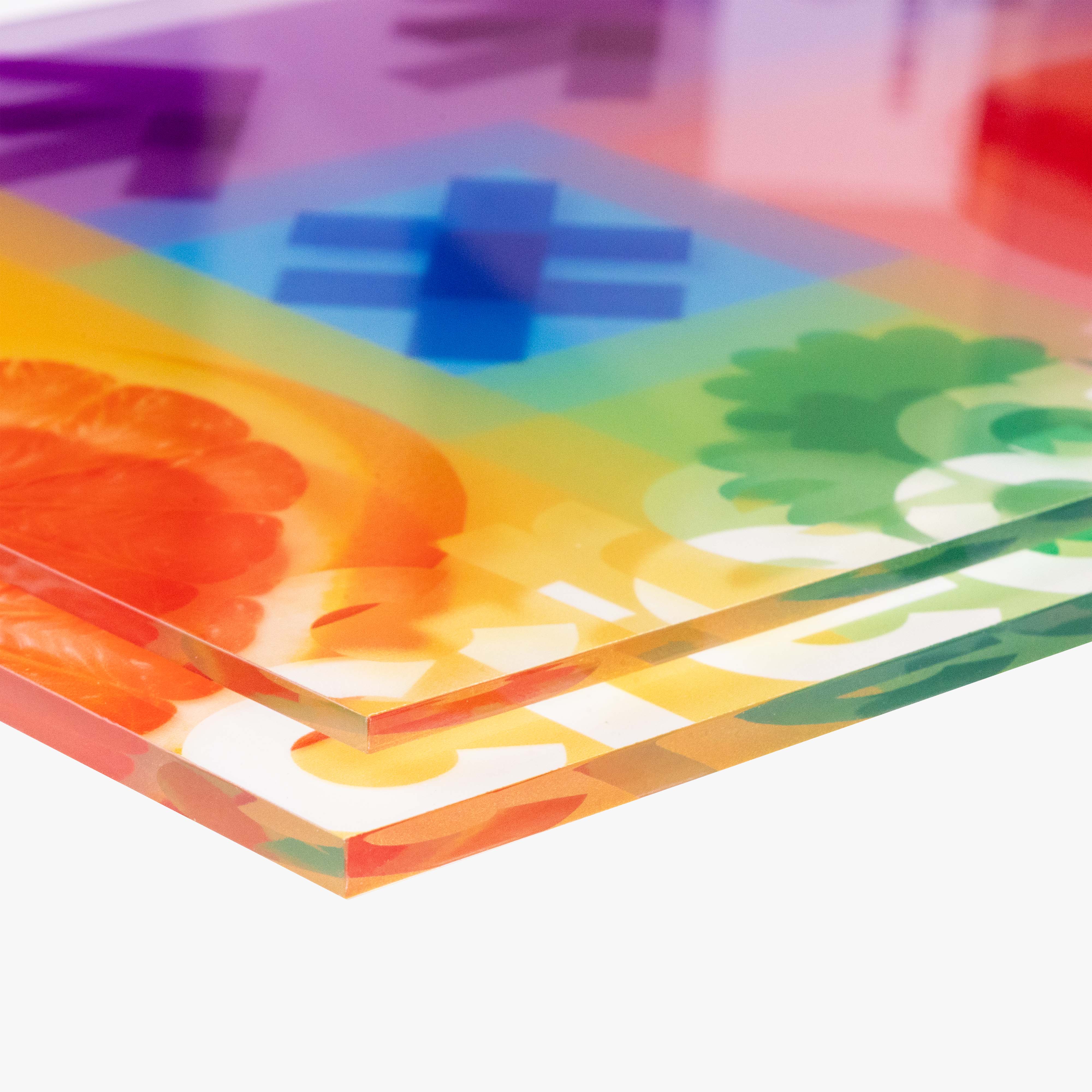 Acrylglas mit Druck - Wunschformat