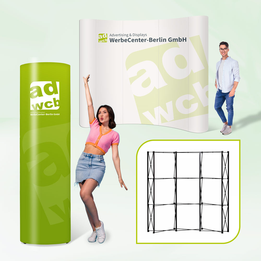 Pop-up trade show displays