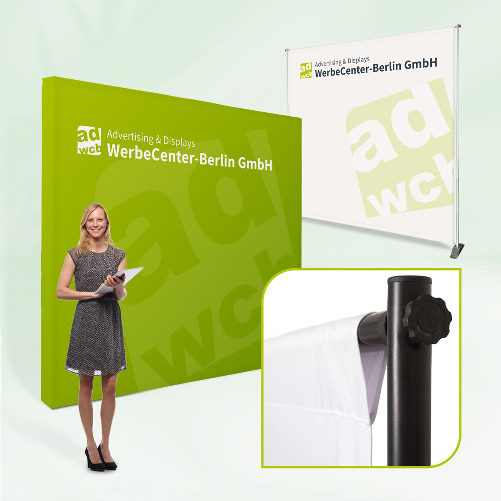 Textile displays – lightweight and mobile