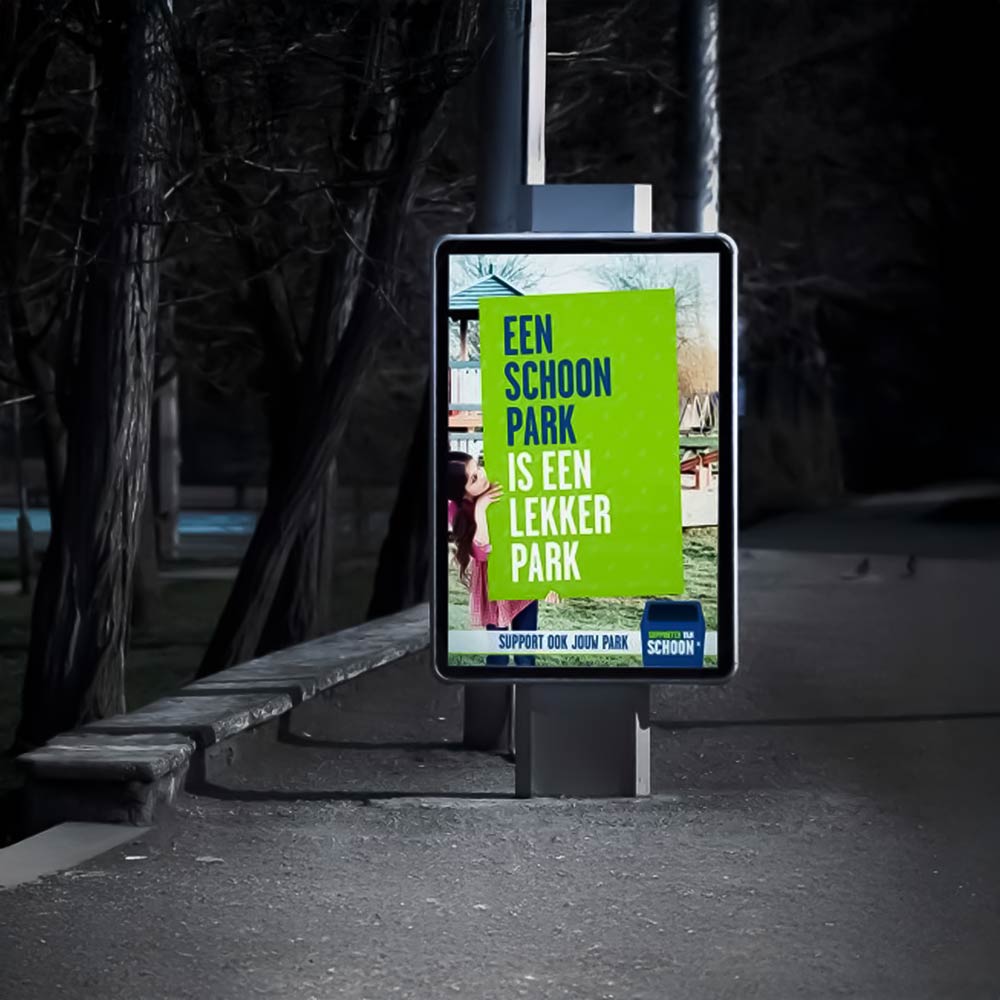 illuminated advertising