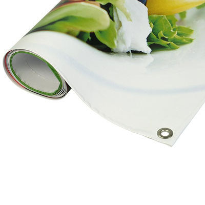 Custom advertising banners for advertising, celebrations, and events