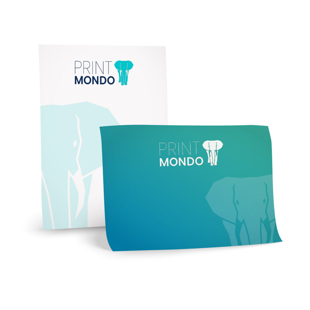 Flyers, adhesive labels, and cards—for business and events