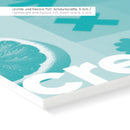 Forex PVC Hartschaumplatte, stark aber flexibel und leicht.
