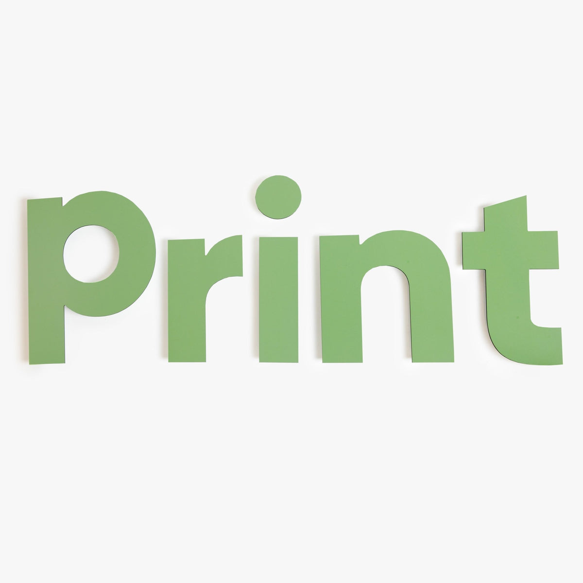 Milled letters - individual letters