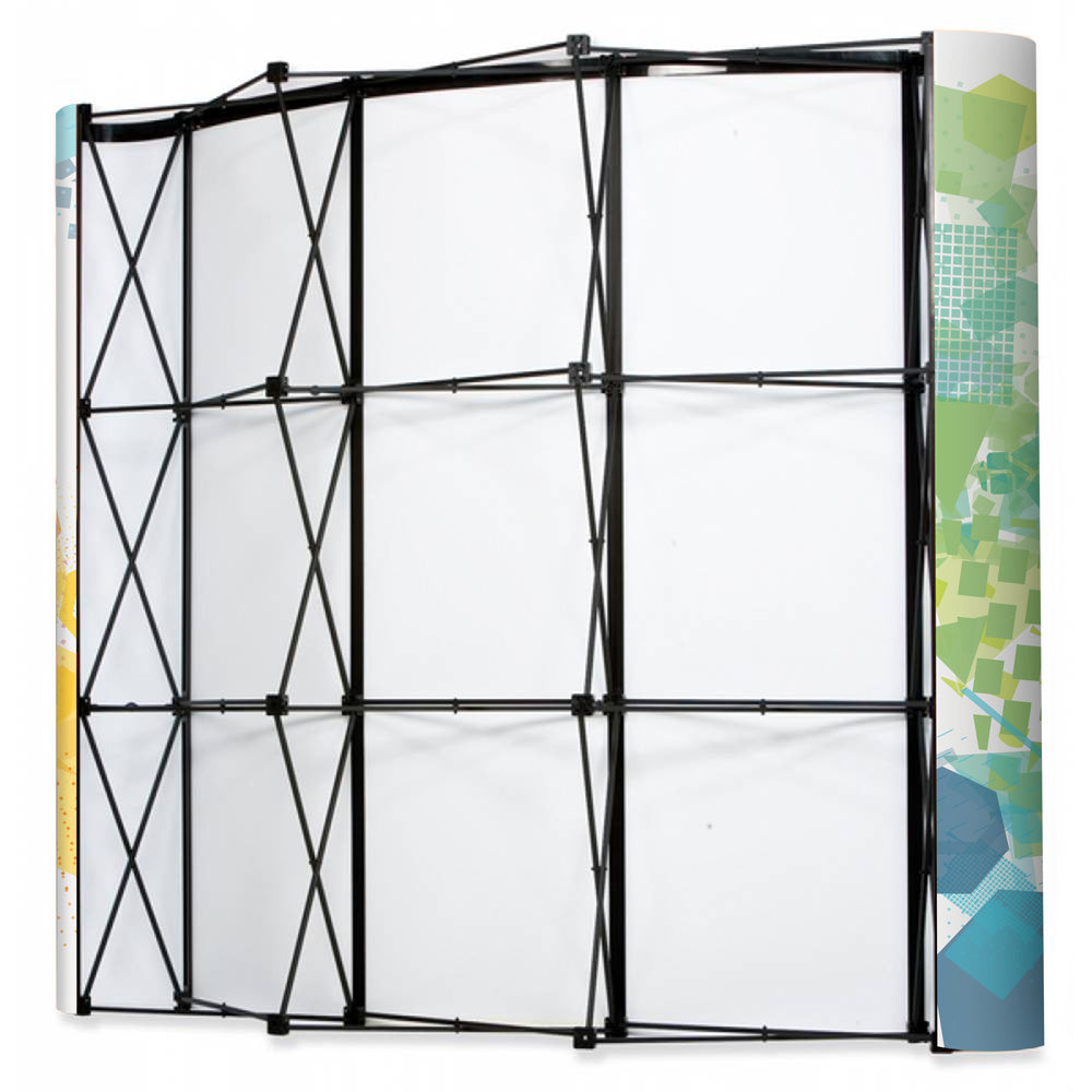 Messedisplay Magnetic – gebogen & mit Hardcase