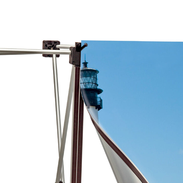 Bahnen am System Curved, Details der Aufhängung