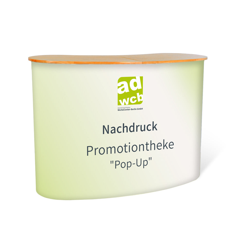 Ersatzdruck Theke Pop-Up