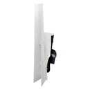 Die Pappfigur und die Rückenstütze werden ab 100cm gefalzt und für den Transport gefaltet. 