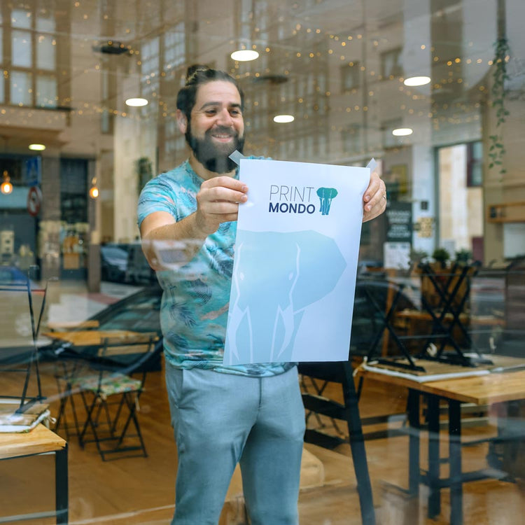 Plakat für Ihre Werbung mit Wunschdruck in kleinen Auflagen, einseitig bedruckt.