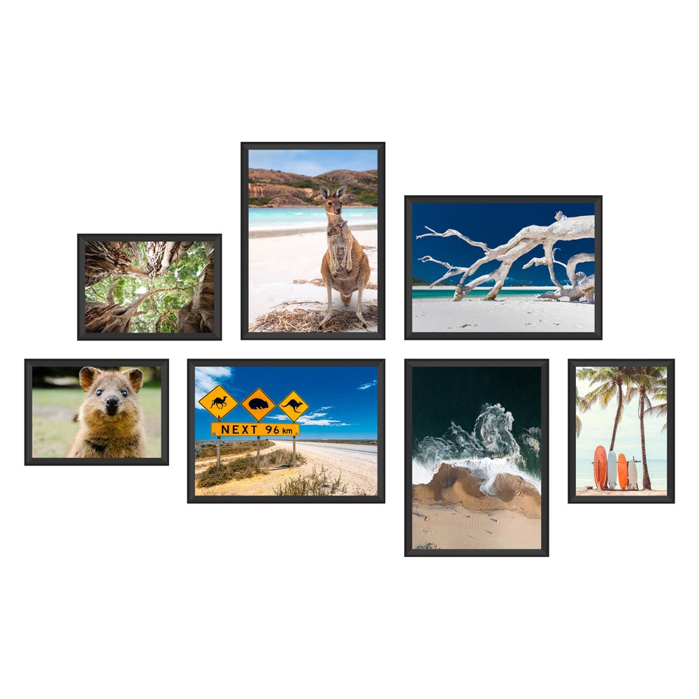 Set of 7 posters – Turn your wall into a gallery