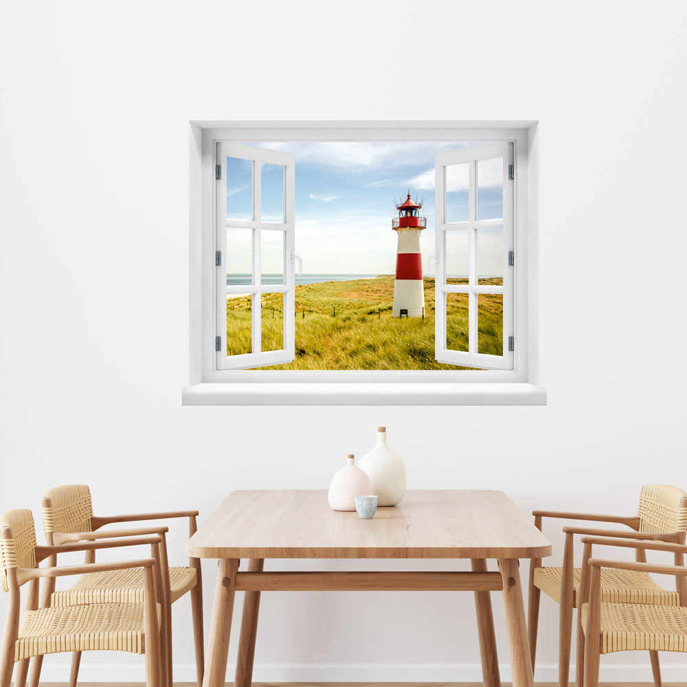 Wall tattoos with a view – visual depth for rooms