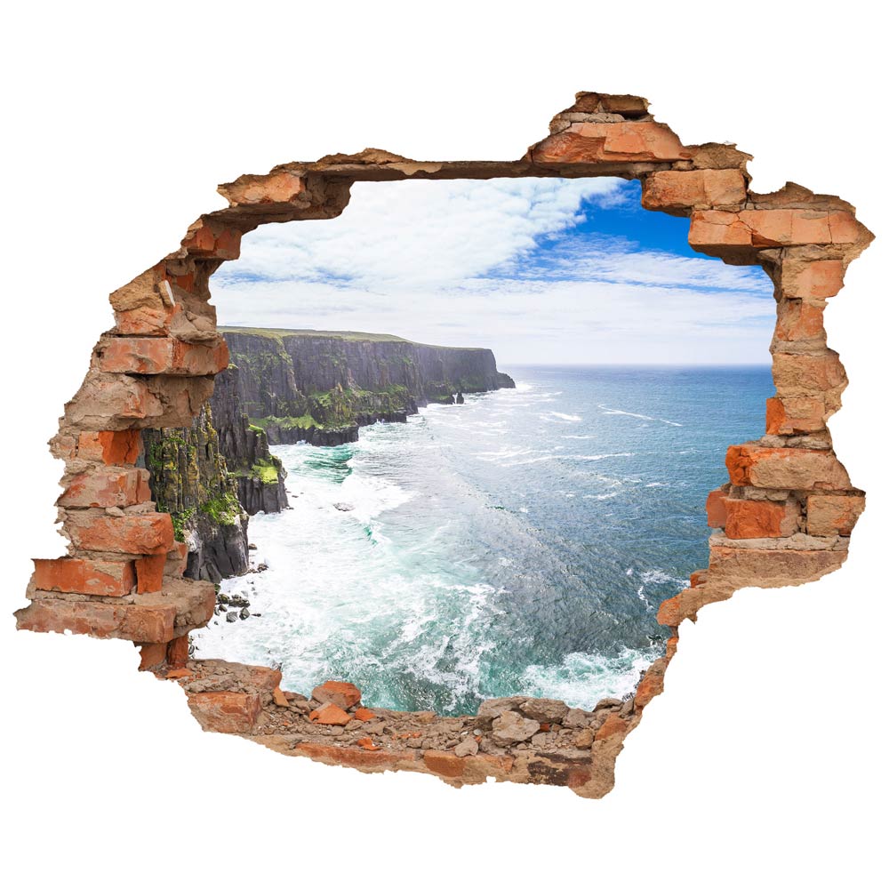 Wall tattoo - Wall breakthrough "Atlantic coast"