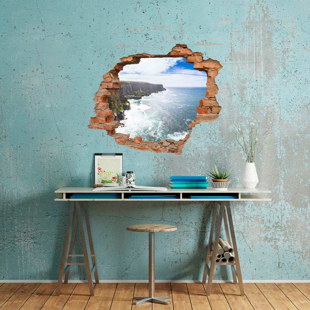 Wall tattoo - Wall breakthrough "Atlantic coast"