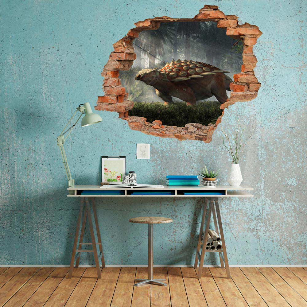 Wall tattoo - Wall breakthrough "Gargoyleosaurus"