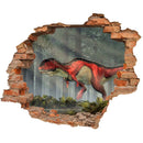 Wandtattoo Wanddurchbruch "Rajasaurus" Dinosaurier. Hauptansicht