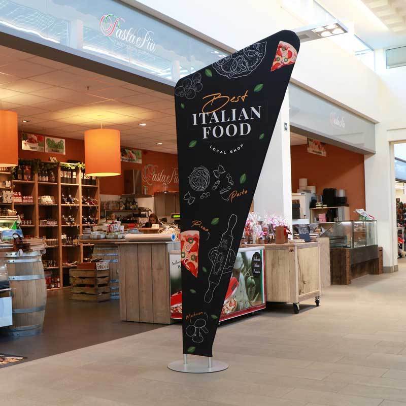 Zipper Banner Triangle - beidseitig