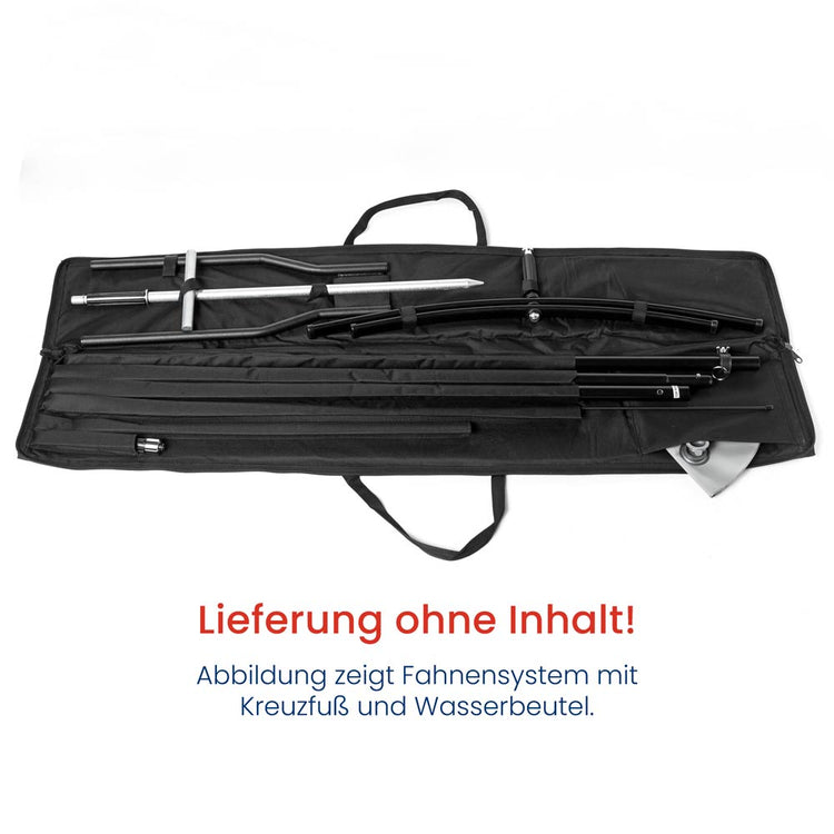 Zubehör Transporttasche für Fahnensysteme, ohne Hardware, ohne Inhalt. 